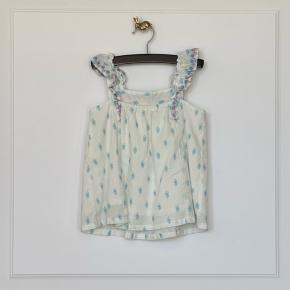 Egg New York | Ivette Embroidered Set With Flutter Sleeves Maisonette - Picture 2 of 7